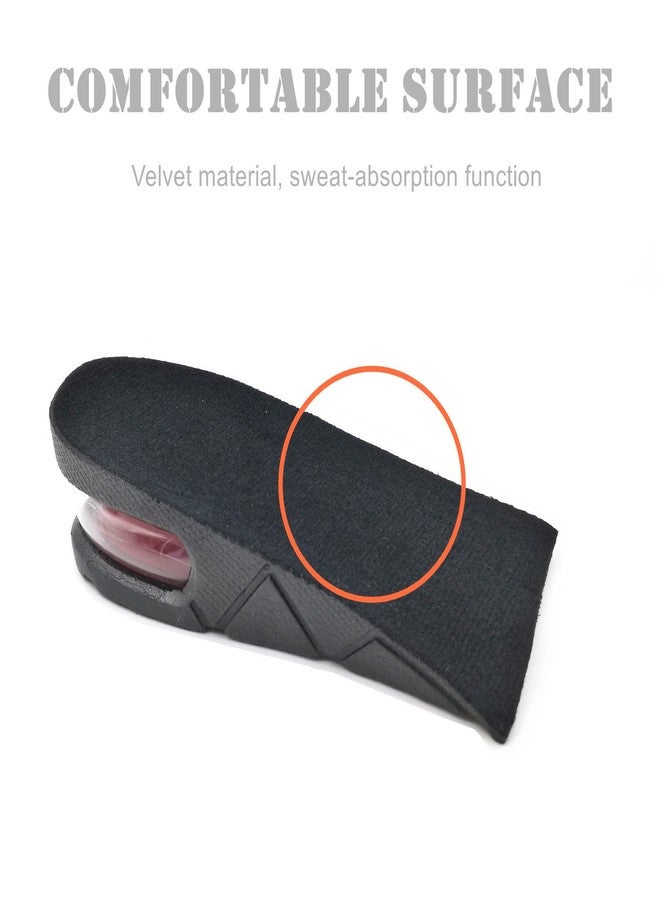 Kalevel Unisex 3cm Height Increase Insole 1.2 Inches Breathable Adjustable Insoles Height Increase Insoles Shoe Lifts Increased Shoe Pad Elevator Insoles Half Elevator Insole for Men Women - Image 4